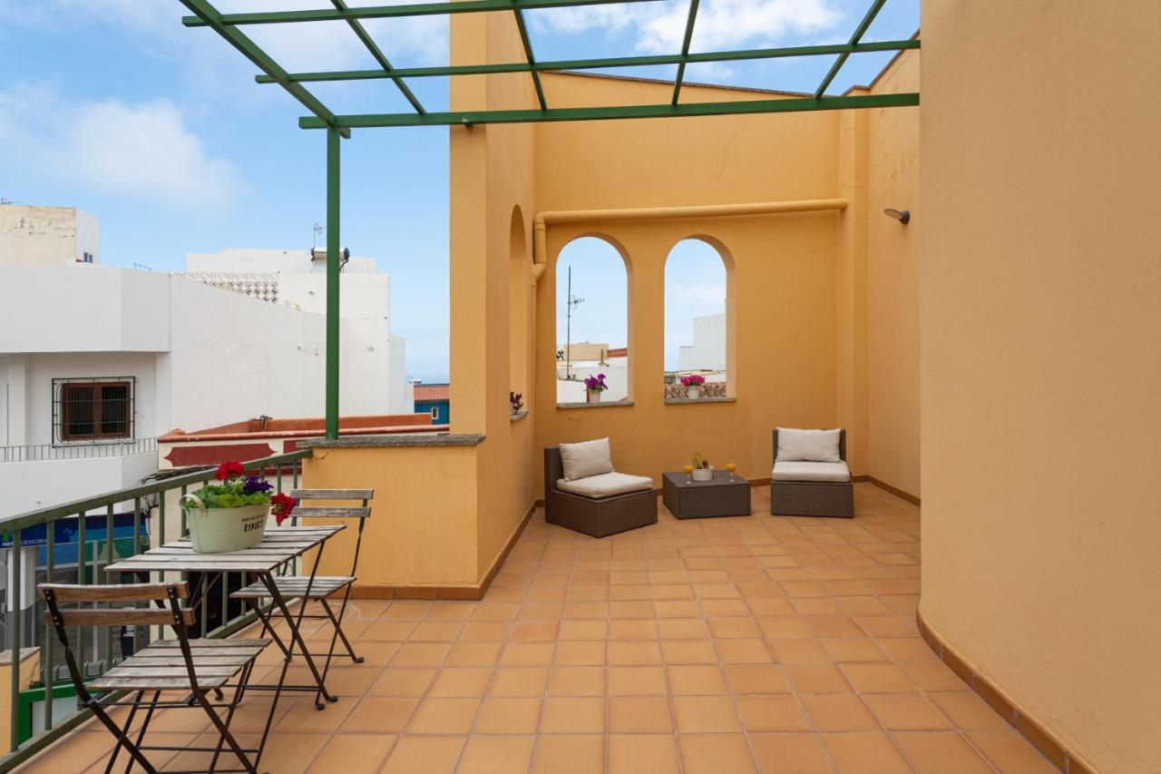 The Yellow House - Solarium - Climatized Pool Gáldar Extérieur photo
