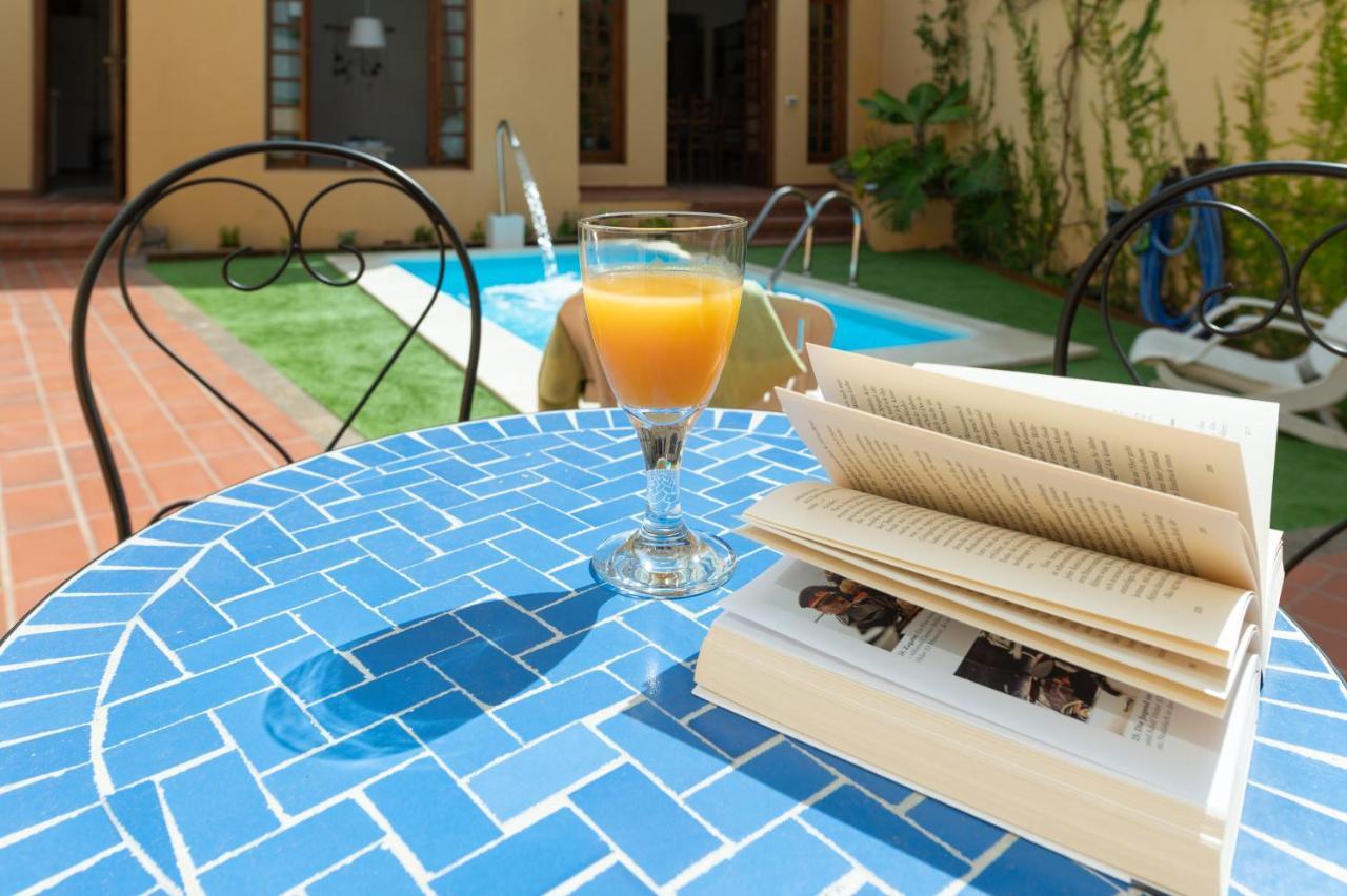 The Yellow House - Solarium - Climatized Pool Gáldar Extérieur photo